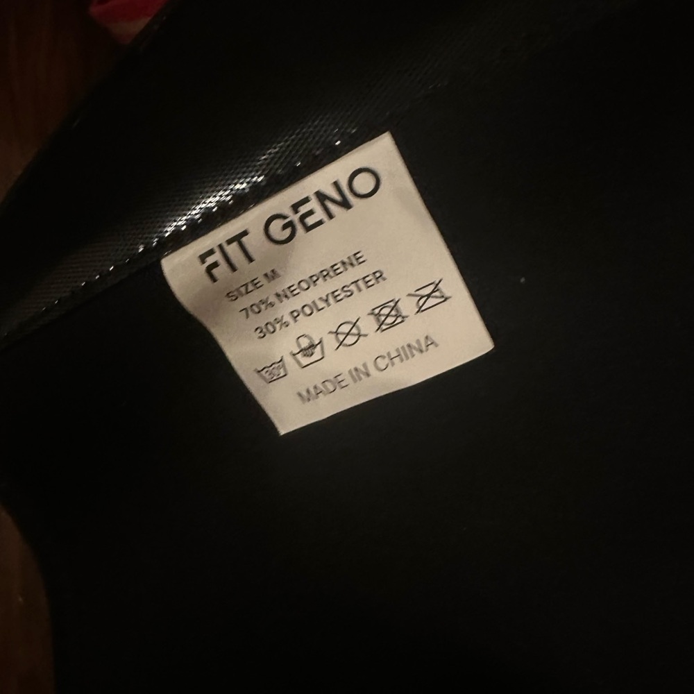 Black Adjustable Back Support Brace - image 4